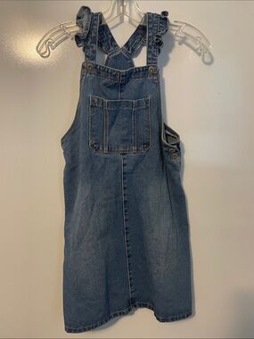 Vertbaudet Denim Overall Dress Size 14